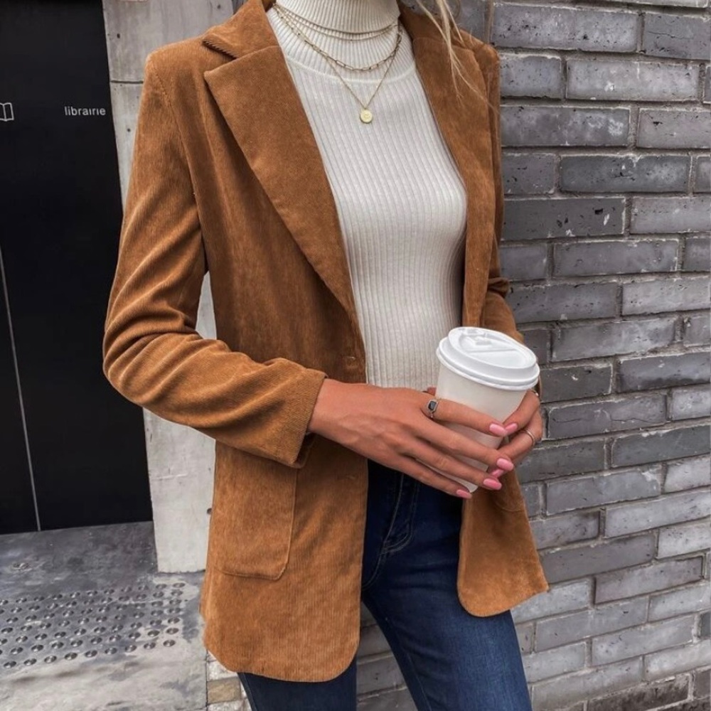 NWT corduroy Blazer large